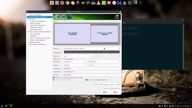 Como guardar la configuración en Nvidia X Server Settings en Linux смотреть онлайн