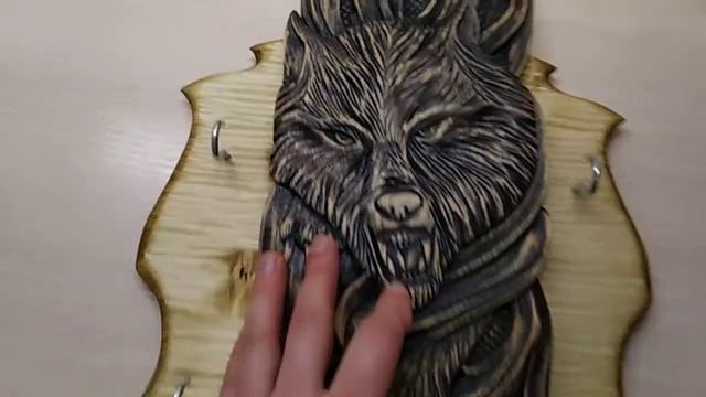 Резьба по дереву. Woodcarving. Ключница-2 