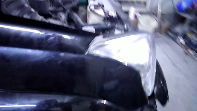Ремонт Тойота Ленд Крузер Прадо 120. И как снять передний бампер с 120го праздника. смотреть онлайн