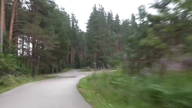 Обзорное видео на лыжероллерную трассу в д. Русское Пестово смотреть онлайн