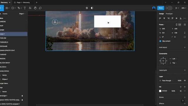 Redesign of the website in Figma #1 | SpaceX смотреть онлайн