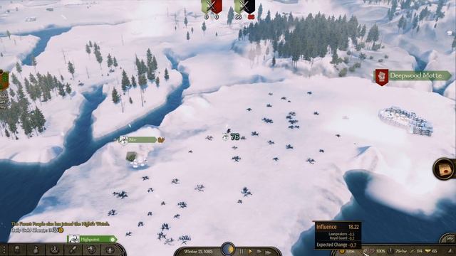 ПОСЕЛЕНИЕ НА СЕВЕРЕ ➤ Mount & Blade 2: Bannerlord #4 [МОД - Trial of The Seven Kingdoms] смотреть онлайн