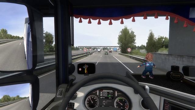 Euro Truck Simulator 2 | ETS2 1.46 | Daf XF Euro 6 | Lyon (F) to Limoges (F) смотреть онлайн