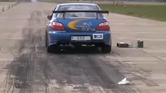 Subaru Team ICE Impreza 9 sec (9,93 sec and 143 miles). 800+ bhp смотреть онлайн