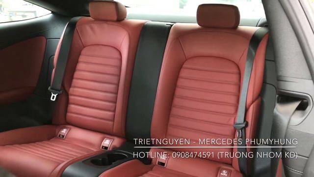 MERCEDES C300 COUPE (THỜI TRANG VỚI TONE MÀU TRẮNG - ĐỎ) смотреть онлайн