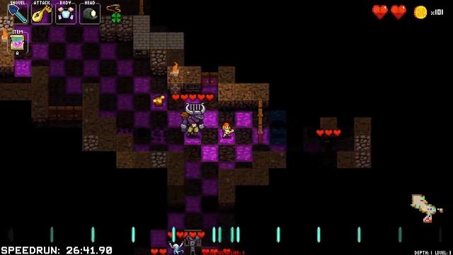 Crypt of the NecroDancer: AMPLIFIED (v2.52) - Story Mode (w/ Cutscenes & Credits) смотреть онлайн