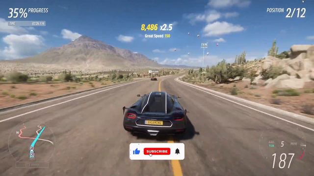 RACING WITH KOENIGSEGG AGERA RS - FORZA HORIZON 5 #forzahorizon5