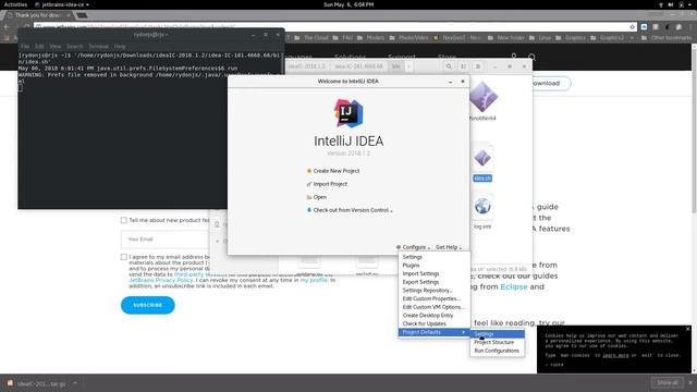 Installing IntelliJ IDEA on Linux Fedora 28 смотреть онлайн