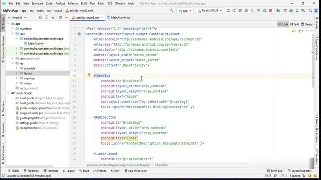 View and ViewGroup in Android in Hindi | View and ViewGroup in Android Example #10 смотреть онлайн