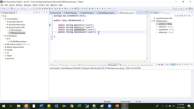 26. API Automation Framework - RestUtils URL Generator. Rest Assured, API Automation Playlist смотреть онлайн