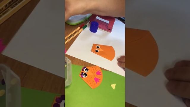 Аппликация - сова смотреть онлайн