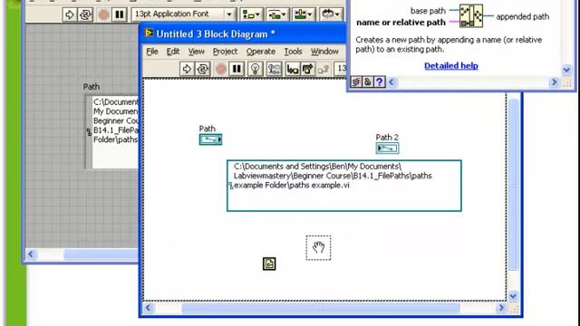 LabVIEW Tutorial 21 - File Paths (Enable Integration) смотреть онлайн
