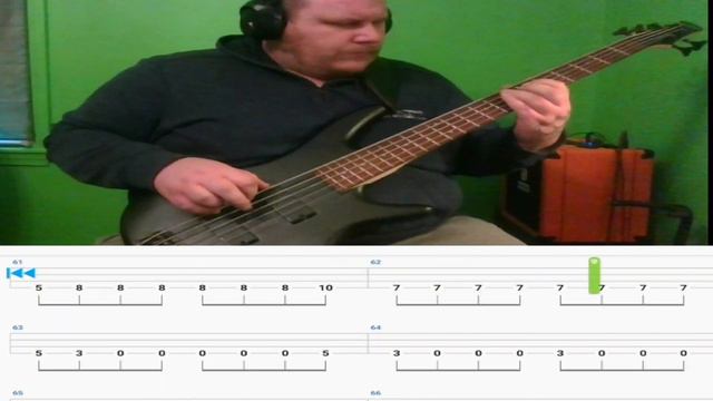 Rammstein - du hast(bass cover with tab) смотреть онлайн