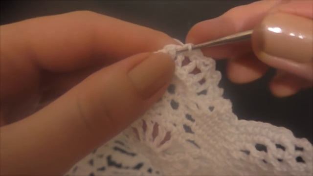 Ажурная салфетка  