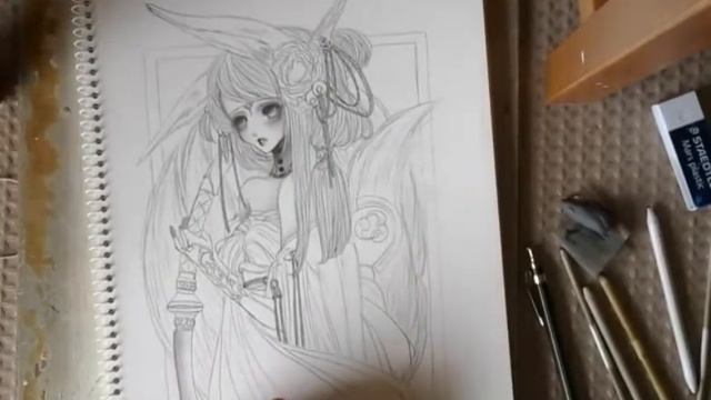✏Sketch with Me! ✏Trying out a Dollar Store Sketchbook смотреть онлайн