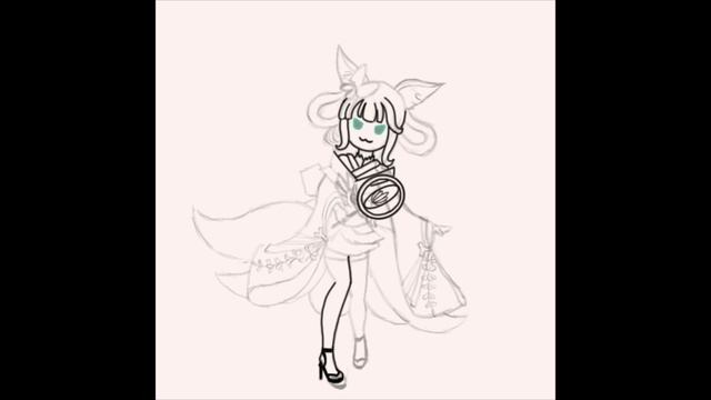 Trying out new “export as GIF” procreate function | Arena of Valor Lilianna Fan-art смотреть онлайн