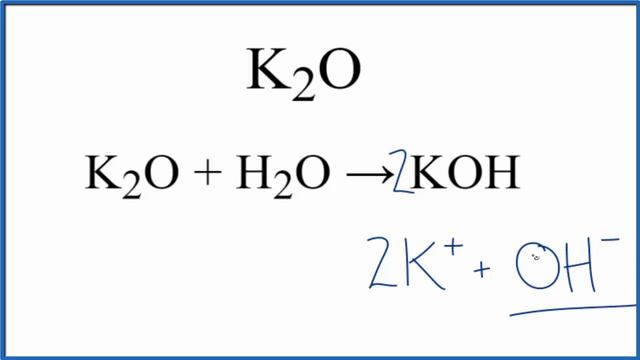Is K2O acidic, basic, or neutral? смотреть онлайн