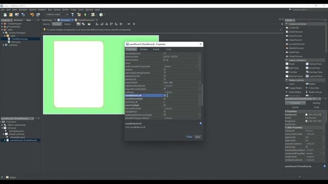 DISEÑANDO CON #java | #1 Como hacer jpaneles redondeados, bordes circulares смотреть онлайн