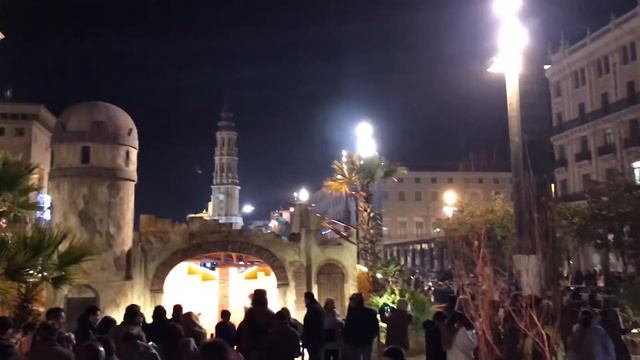 Испания. Сарагоса. Рождество. Новый год 2017. Невероятный салют! Шоу фонтанов. Ярмарка, развлечения смотреть онлайн