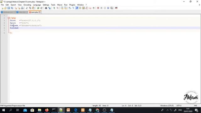SAY - Sistem Basis Data Enterprise Chapter 13 Connection PostgreSQL PHP смотреть онлайн