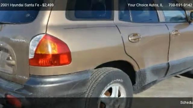 2001 Hyundai Santa Fe GL V6 4WD - for sale in Crestwood, IL 60445 смотреть онлайн