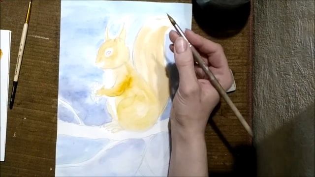 ОНЛАЙН ЗАНЯТИЕ "Рисование белки". Преподаватель - Мурашова А.В. смотреть онлайн