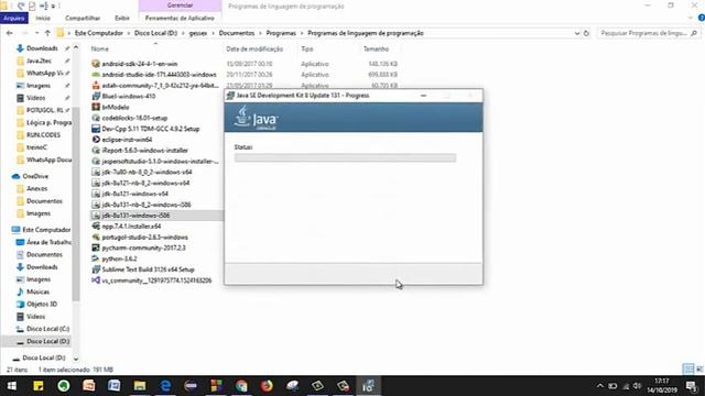 Tutorial para Instalar o JDK-8 Java смотреть онлайн