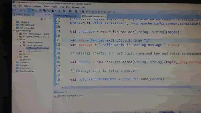 Kafka producer live demo through program смотреть онлайн