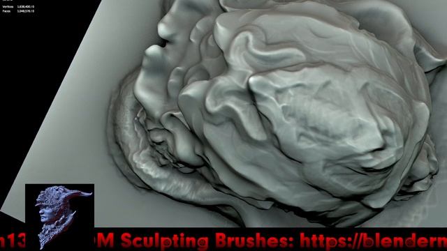 VDM Brush Sketch Blender Sculpting смотреть онлайн