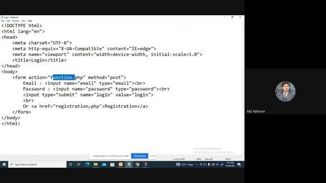 Login using PHP MYSQL || Login PHP Script || Web Programming смотреть онлайн