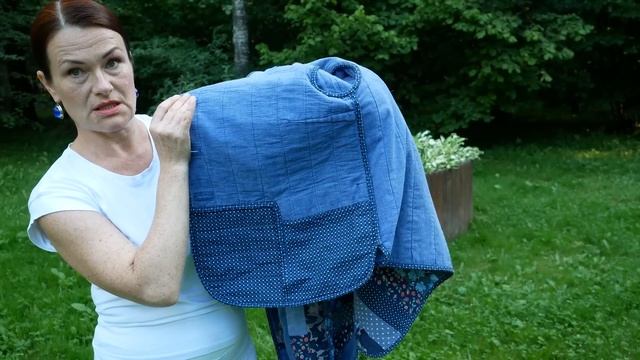 Жакет из лоскутков. смотреть онлайн