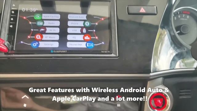 Honda City | Blaupunkt New York 750 | Audio system - wireless Android Auto, Apple Carplay... смотреть онлайн