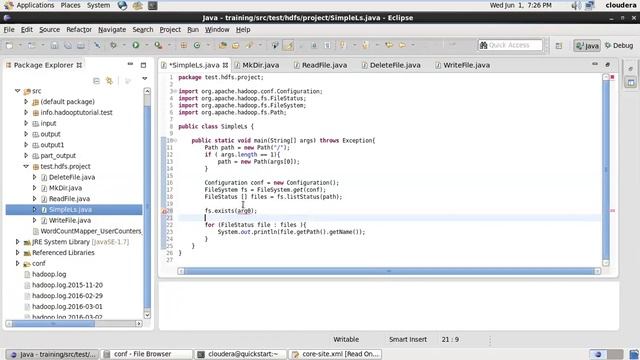 HDFS Admin Commands and Java Client смотреть онлайн