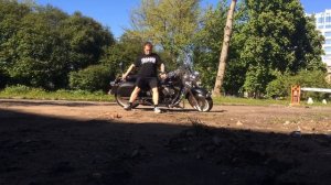 КАК ПОДНЯТЬ ТЯЖЁЛЫЙ МОТОЦИКЛ?