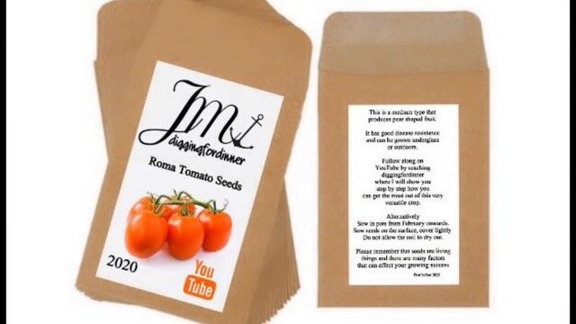 Roma Tomato Seeds | Grow with Joe смотреть онлайн