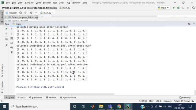 GA Lecture 14 python program crossover mutation closing the loop.wmv смотреть онлайн