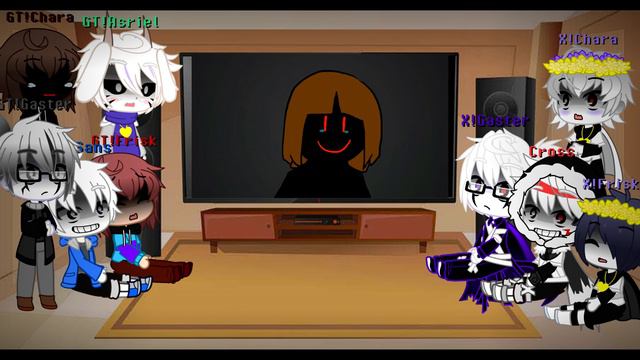 GLITCHTALE Meets XTALE |Part 6| [Rus/Eng] | [GC] XTALE React To Glitchtale S1 EP5|''Continue''
