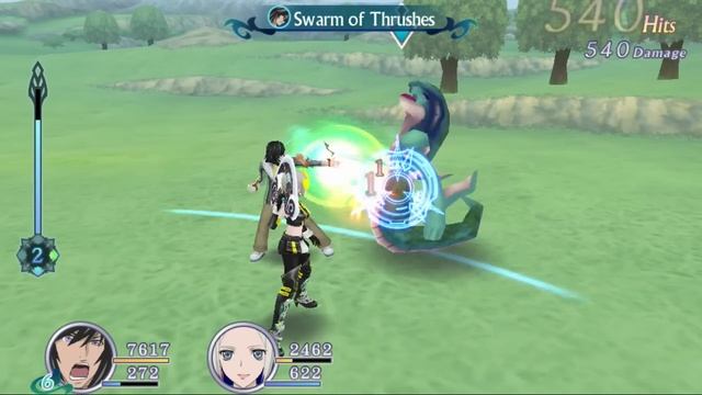 Tales of Hearts R - Grade Farming + Hisui Infinite Combo смотреть онлайн