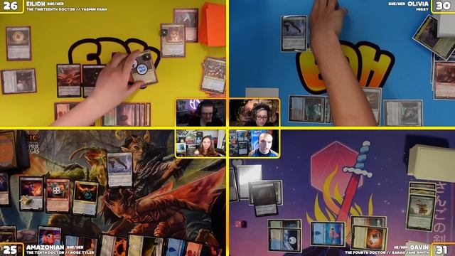 Doctor Who-jinks | Doctor Who Precon EDH Gameplay ft. Gavin Verhey & Amazonian | Ep. 92 смотреть онлайн