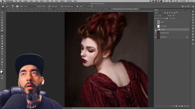 Learn Photoshop OVERPAINT With Me – Oil Effect смотреть онлайн