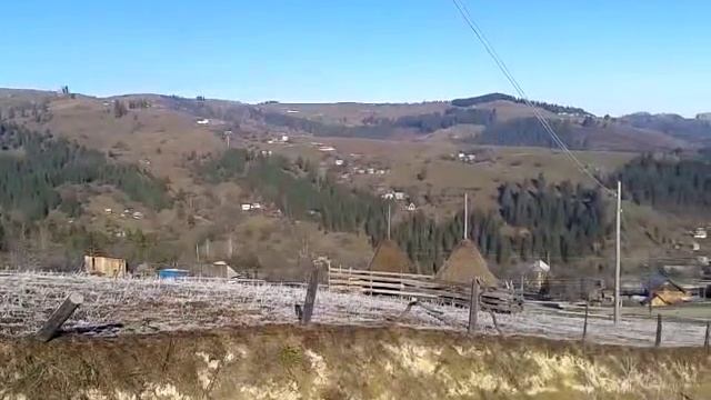 Обзор Карпатских гор с. Дихтинець смотреть онлайн