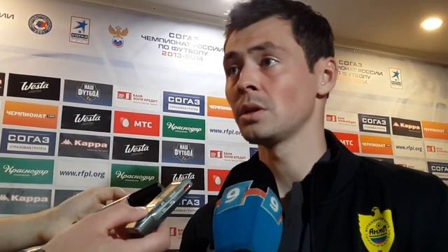 Динияр Билялетдинов: "Мы бились, но нам не хватило потерянных осенью очков" смотреть онлайн