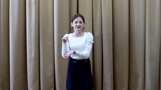 Стенько Наталья Сергеевна, 12 лет, исполняет произведение С. Михалкова "Две подруги" смотреть онлайн