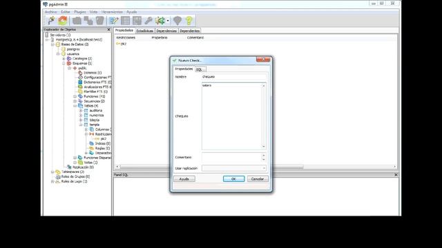 chequeos postgres sql смотреть онлайн