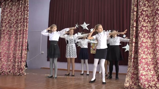 Танец 5 класса на день матери. смотреть онлайн