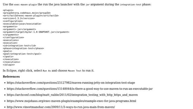 Run artifact (.jar) in Eclipse after Maven build success смотреть онлайн