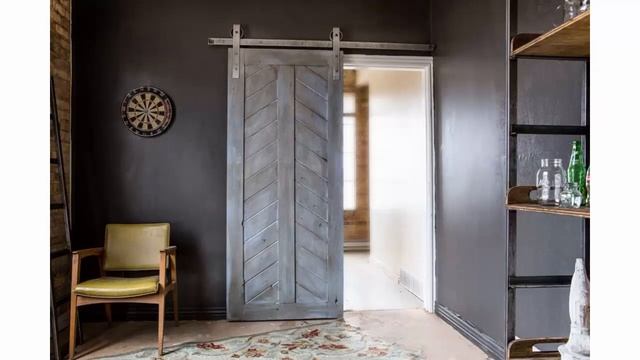 Амбарная дверь лофт barn door loft Фото идеи дизайн интерьеров для дома Home interior design ideas смотреть онлайн