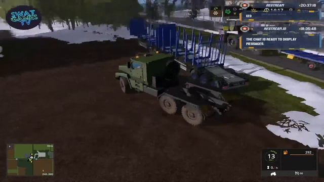 Farming Simulator 17 новая карта. Рубим лес. Новая техника смотреть онлайн