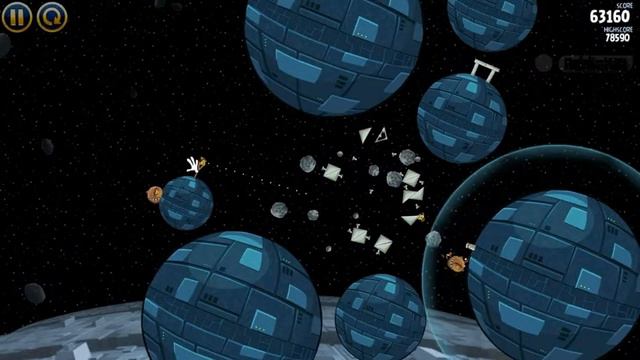 Angry Birds Star Wars Death Star (2-33) 3 Stars Walkthrough