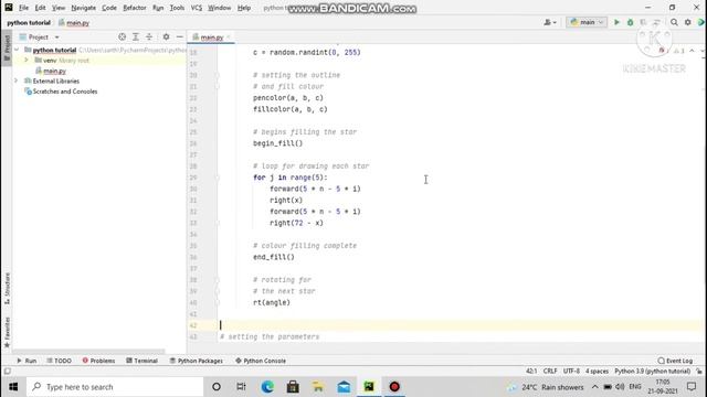 सिर्फ 1Min✅ मे सिखो {Python Graphics} Using Turtle | और सबको चौका दो #programming смотреть онлайн